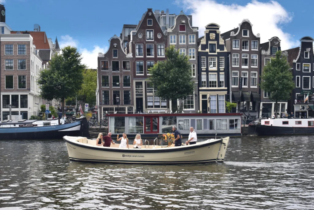 Sloep rondvaart Amsterdam