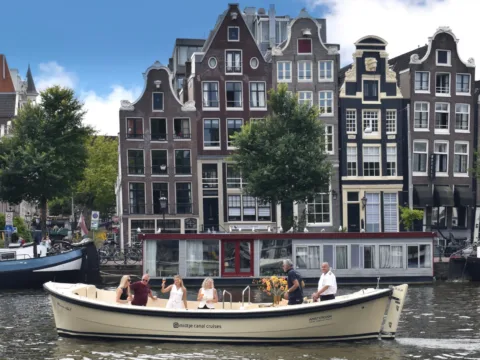 Sloep rondvaart Amsterdam